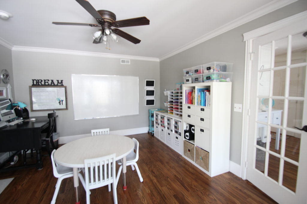 homeschool room remodel