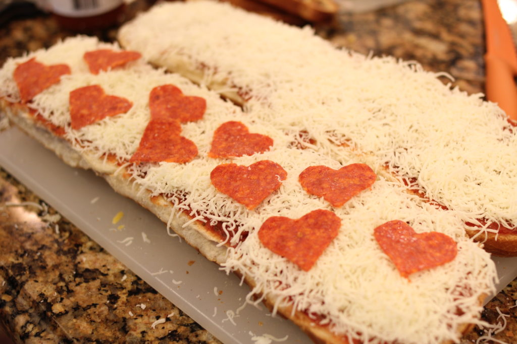 family valentines day dinner idea