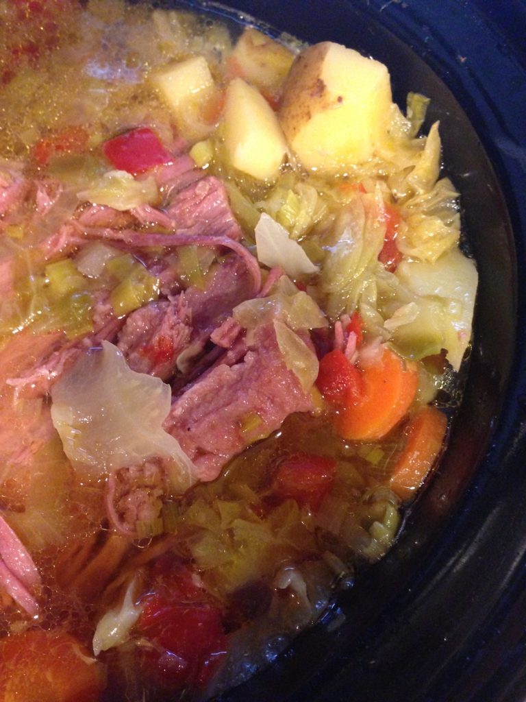 St Patrick Day Activities: corned beef stew