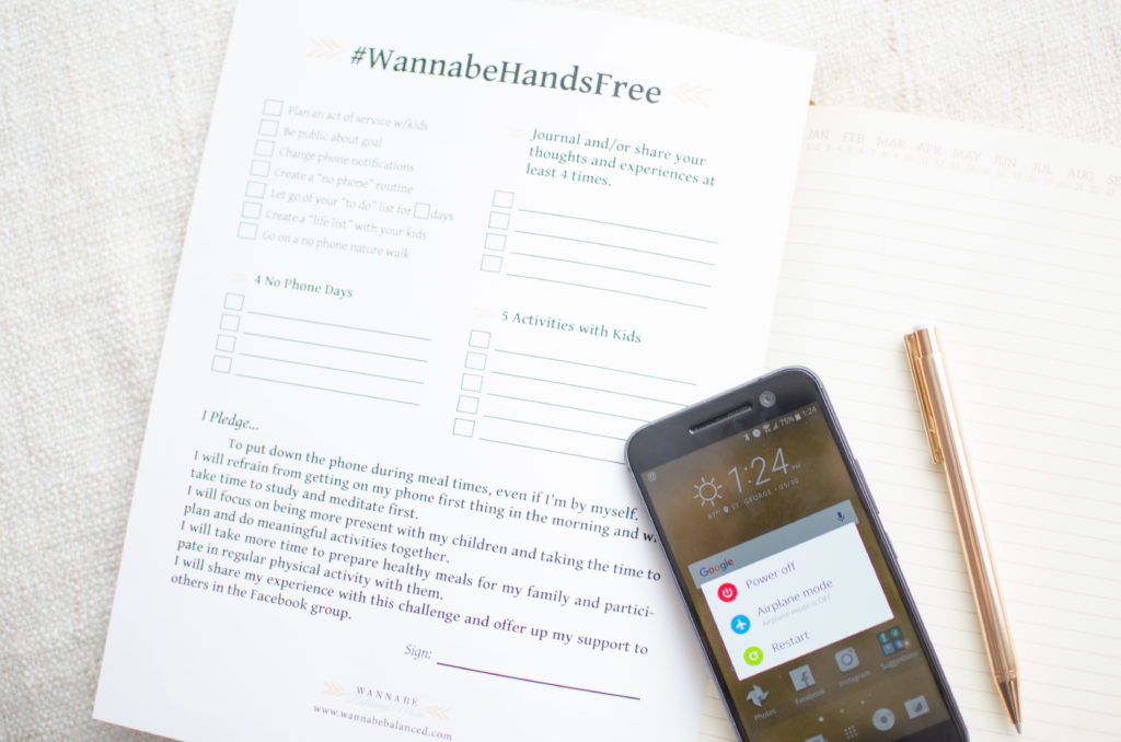 Wannabe Hands Free ~ June Challenge by lifestyle blogger Crystal of Wannabe Balanced Mom