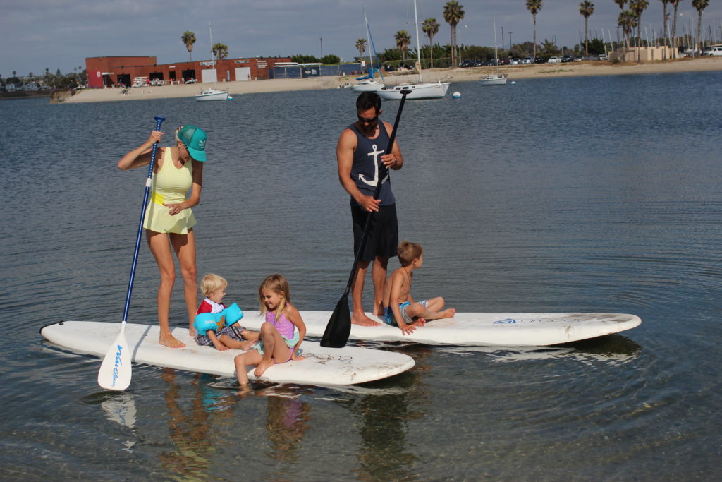 Paddle Board with family